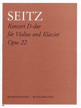 Illustration de Op. 22 : Concerto en ré M (Schülerkonzert)