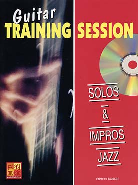 Illustration guitar training session + cd solos jazz