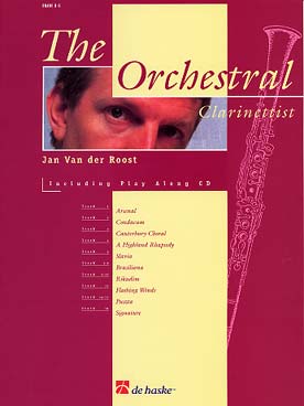 Illustration de The orchestral clarinettist avec CD