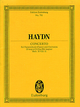 Illustration de Concerto pour piano Hob. XVIII:11