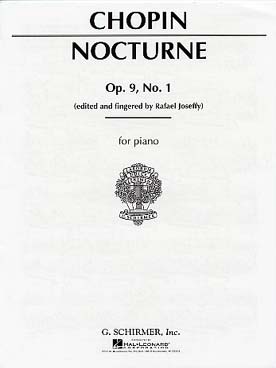 Illustration de Nocturne op. 9/1 en si b m