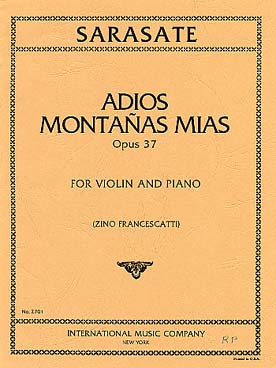 Illustration de Adios Monta-as mias op. 37