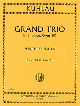Illustration de Grand trio op. 90 en si m (tr. Rampal)