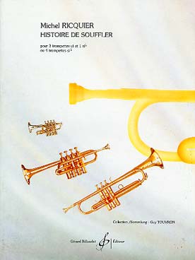 Illustration de Histoire de souffler pour 4 trompettes (3 ut et 1 si b ou 4 si b)