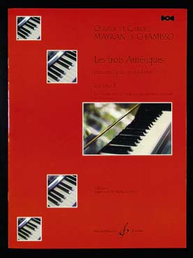 Illustration de Les 3 Amériques, piano ambiances - Vol. 1 : facile (avec CD d'écoute regroupant les morceaux des 3 volumes)