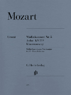 Illustration mozart concerto n°  5 k 219 en la maj