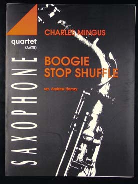 Illustration de Boogie stop shuffle (tr. Andrew Homzy pour quatuor AATB)
