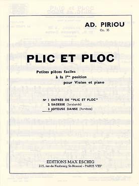 Illustration de Plic et Ploc op. 35 - N° 3 : joyeuse danse