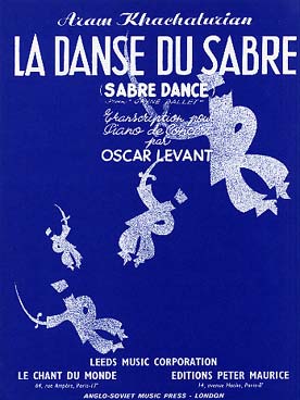 Illustration de Danse du sabre (tr. Levant)