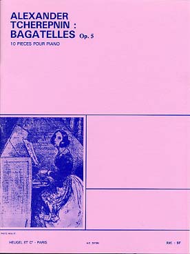Illustration de Bagatelles op. 5 10 pièces recueil