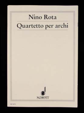 Illustration de Quartetto per archi (C + P)
