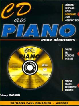 Illustration masson cd au piano