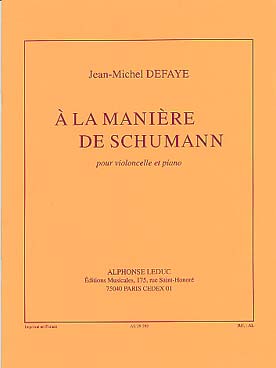 Illustration de A la manière de Schumann