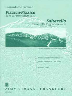 Illustration de Saltarello op. 27 et Pizzica-Pizzica op. 37 pour flûte ou clarinette et piano