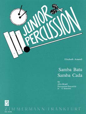 Illustration de Samba batu et samba cada pour ensemble de 6 à 12 percussions afro-brésiliennes