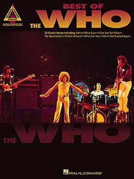 Illustration de Best of The Who : 25 chansons (V/Tab)