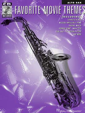 Illustration favorite movie themes saxophone