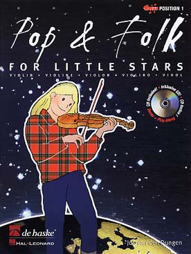Illustration van den dungen pop folk little stars +cd