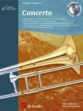 Illustration de Concerto, 2 pièces pour solistes avec accompagnement d'orchestre à vents
