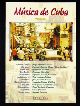 Illustration de MUSICA DE CUBA : sélection des auteurs les plus populaires (P/V/G) - Vol. 1 : 12 airs