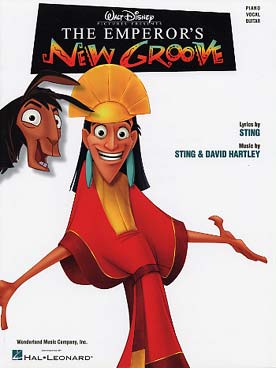 Illustration de DISNEY Kuzco, l'empereur mégalo (P/V/G) (Sting & David Hartley)