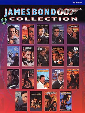 Illustration de JAMES BOND 007 COLLECTION : 25 thèmes des 19 films de James Bond