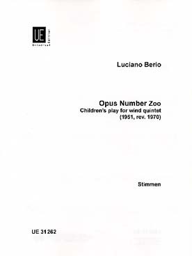 Illustration berio opus number zoo pour quintette