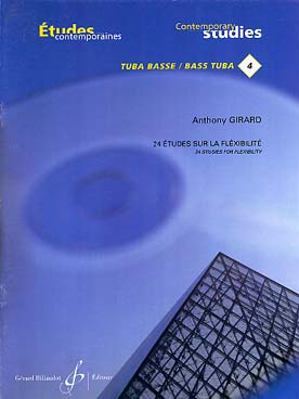 Illustration de Études contemporaines pour tuba - N° 4 : 24 Études sur la flexibilité