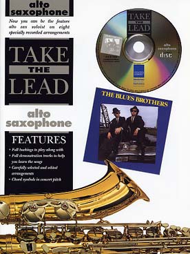 Illustration de TAKE THE LEAD : arrangements de thèmes célèbres - Blues Brothers (saxo alto)