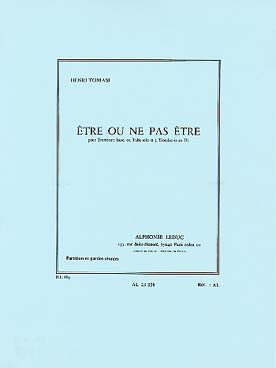 Illustration de Etre ou ne pas être pour trombone basse et 3 trombones ut