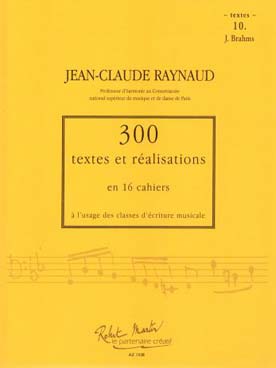 Illustration de 300 Textes et réalisations Vol. 10 : J. Brahms - Textes