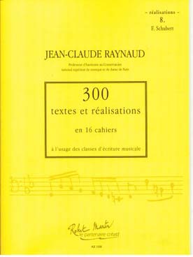 Illustration de 300 Textes et réalisations Vol. 8 : F. Schubert - Réalisations