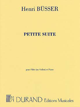Illustration de Petite suite "divertissement Watteau" op. 12