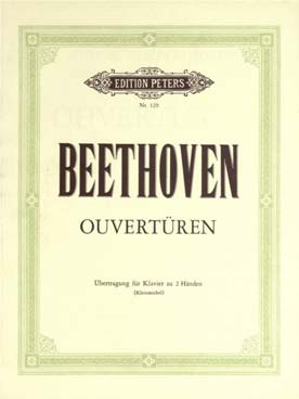 Illustration beethoven ouvertures pour piano