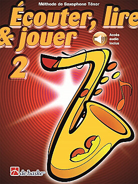 Illustration de ÉCOUTER, LIRE ET JOUER - Méthode Vol. 2 (ténor) avec support audio