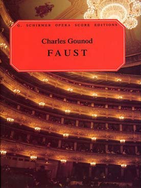 Illustration gounod faust pour chant et piano