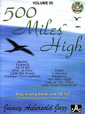 Illustration de AEBERSOLD : approche de l'improvisation jazz tous instruments avec CD play-along - Vol. 95 : Miles high