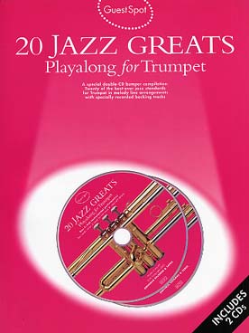 Illustration de GUEST SPOT : arrangements de thèmes célèbres - 20 Jazz greats