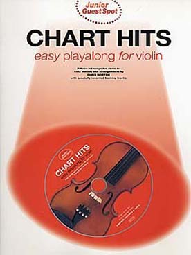 Illustration de JUNIOR GUEST SPOT CHART HITS Thèmes célèbres avec CD d'accompagnement