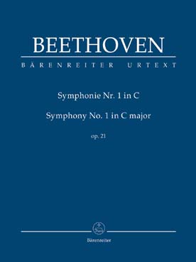 Illustration de Symphonie N° 1 op. 21 en do M - éd. Bärenreiter