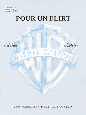 Illustration de Pour un flirt pour chant et piano
