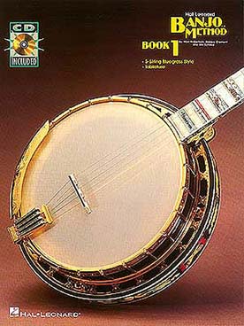 Illustration de BANJO METHOD (banjo 5 cordes) - Vol. 1 (en anglais, avec tab)
