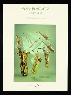 Illustration de Fuzzy spin pour quatuor de saxophones