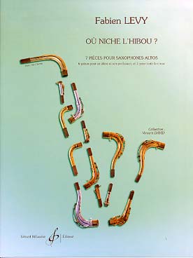 Illustration de Où niche l'hibou ? 6 pièces pour un élève et son professeur, et 1 pour toute la classe (6 saxophones)