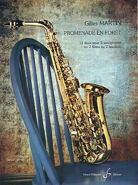 Illustration de Promenade en forêt pour 2 saxophones ou 2 flûtes ou 2 hautbois