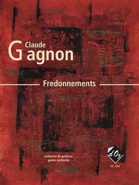 Illustration de Fredonnements pour orchestre de guitares (guitares 1 à 4, guitare contrebasse)