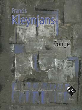 Illustration kleynjans songe op. 63 guitare/quatuor