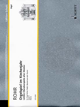 Illustration de ORGELSPIEL IM KIRCHENJAHR - Vol. 1