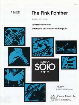 Illustration de La Panthère rose, tr. Frackenpohl pour clarinette et piano