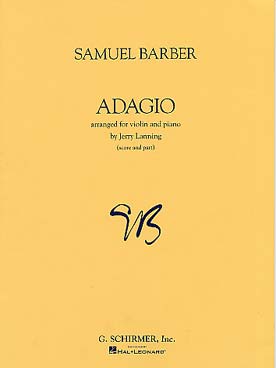 Illustration de Adagio for strings (tr. Lanning)
